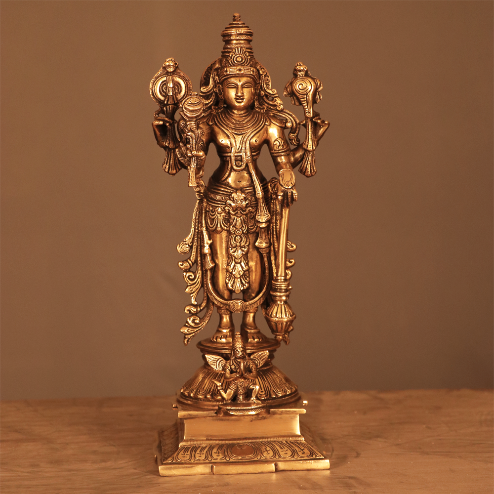 CHOLA ANTIQUE LAXMI BRASS STATUE - Buy exclusive brass statues,  collectibles and decor
