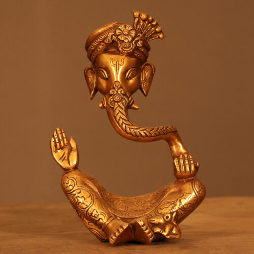 Unique Ganesha Brass Decor