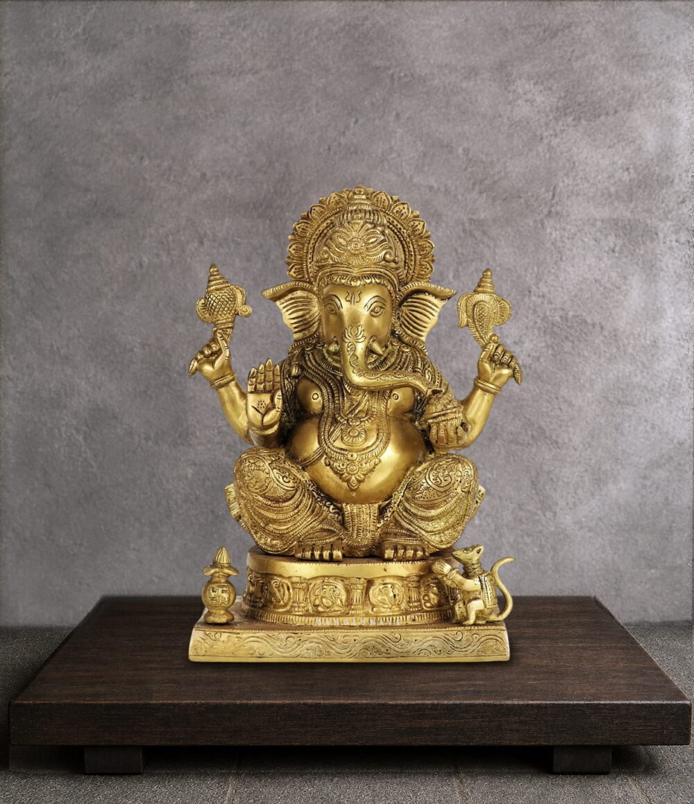 Brass_Ganesh_Statue_Sitting_position_ideal_for_home_or_temple