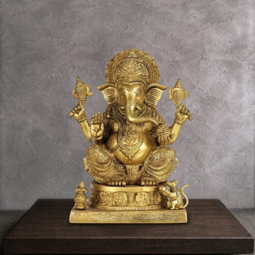 Brass_Ganesh_Statue_Sitting_position_ideal_for_home_or_temple
