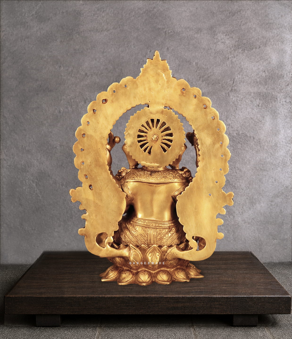 CHOLA INFLUENCE GANESH BRASS STATUE - Image 2