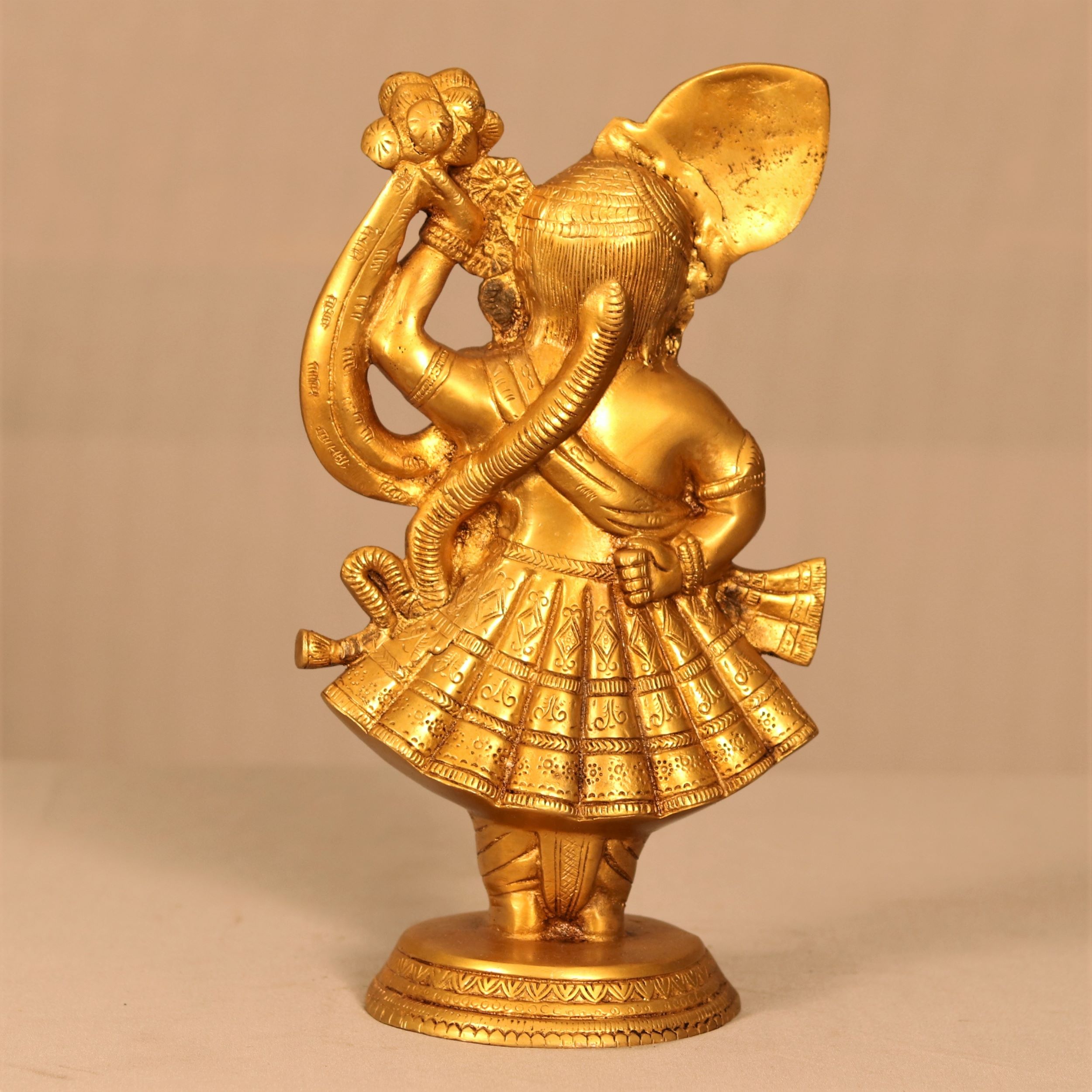 BALAJI BRASS STATUE - 12 inches - Image 3