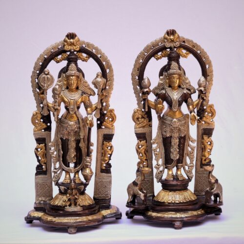 VISHNU AND LAXMI ON PRABHAVALI
