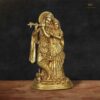 Radha Krishna Brass Statue