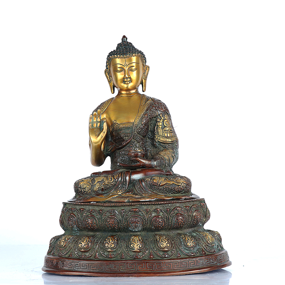 ARTISTIC VINTAGE BRASS BUDDHA STATUE Buy exclusive brass statues