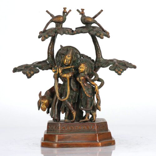 VRINDABAN BRASS KRISHNA STATUE