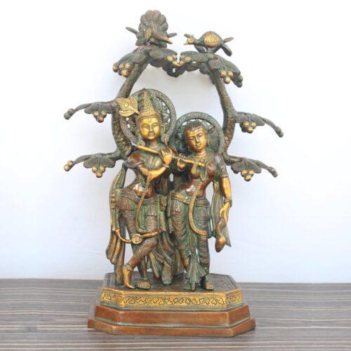 VRINDABAN BRASS KRISHNA STATUE