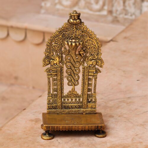 BRASS FRAME WITH STAND