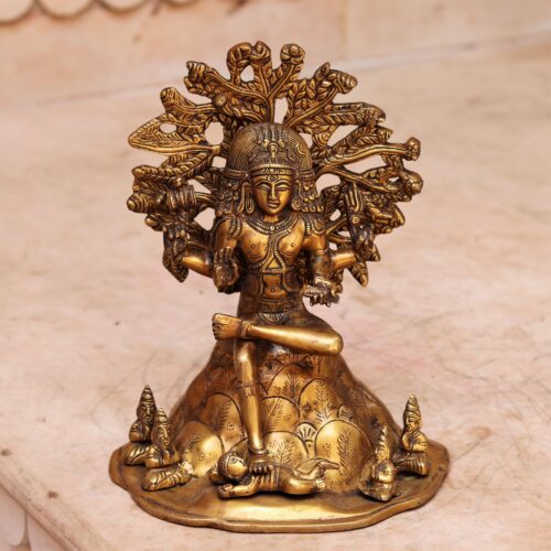 Dakshina Shiva Brass Statue