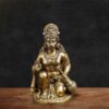 Golden Ganesha Brass Statue