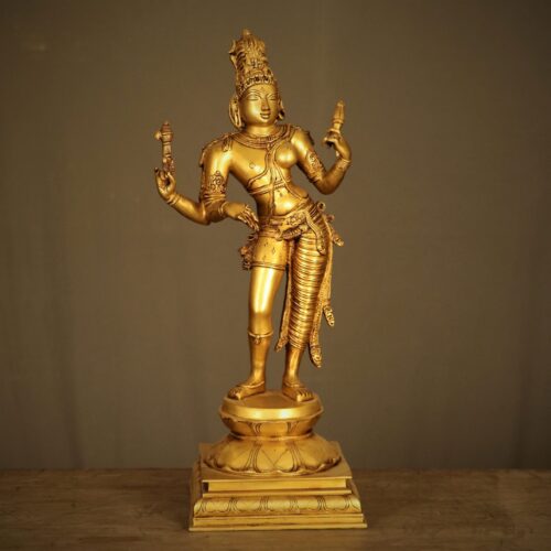 Ardhanariswar_brass_statue