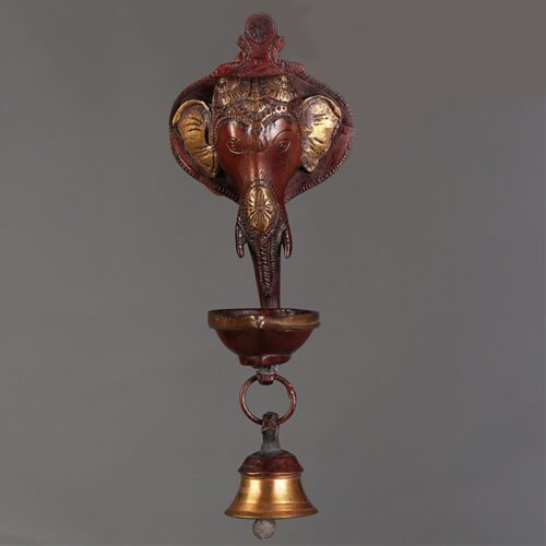 DIYA GANESH WITH BELL