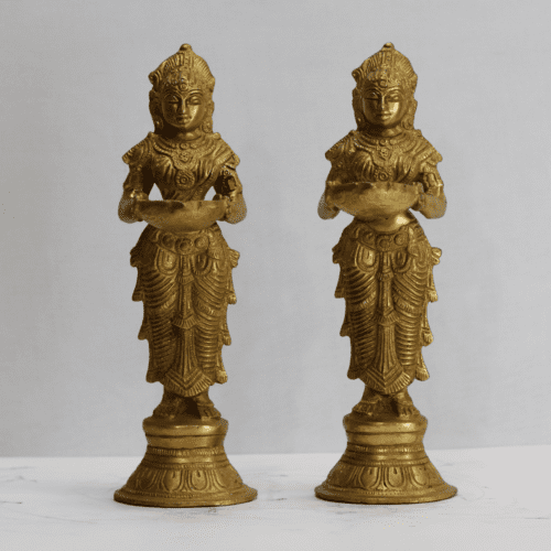 BRASS DIYA DECOR
