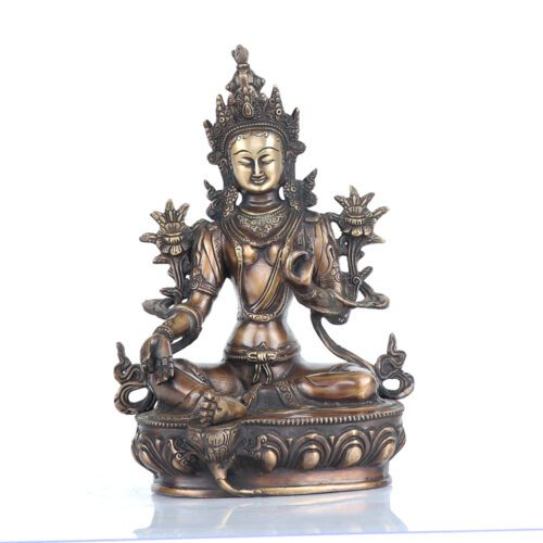 NEPALI TARA BRASS STATUE