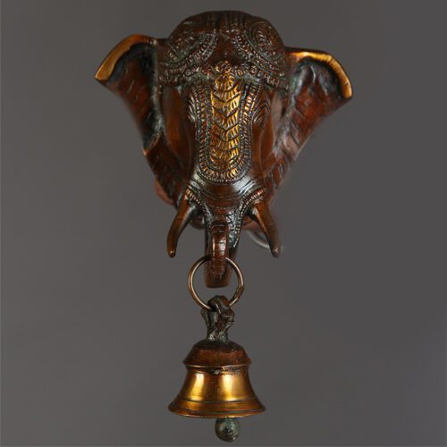 GANESH WALL HANING WITH BELL