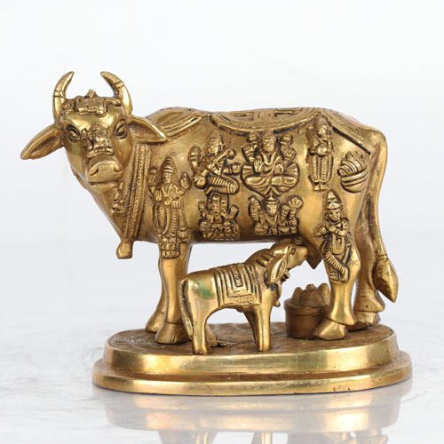GOLDEN BRASS KAMDHENU