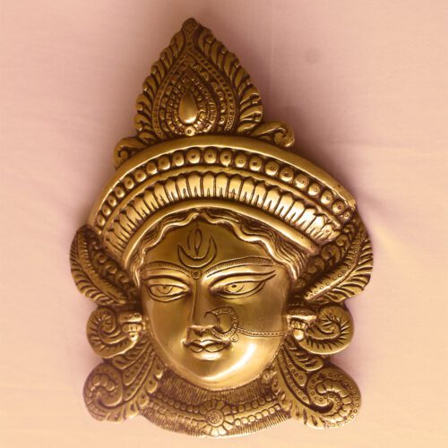 GOLDEN BRASS DURGA WALL ASCENT