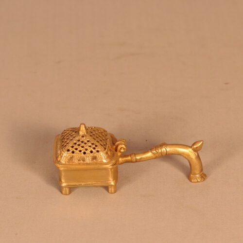 ARTISTIC BRASS INCENSE BURNER