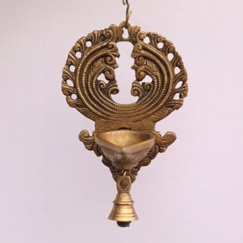 VINTAGE GOLDEN HANGING DIYA