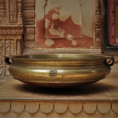 8 inches Handcrafted Brass Urli