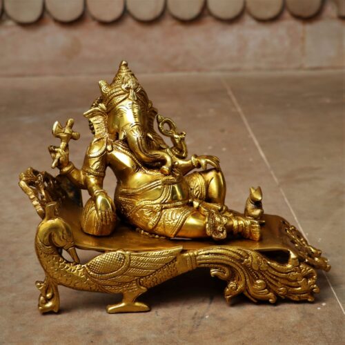 Golden_Brass_Ganesha_Statue