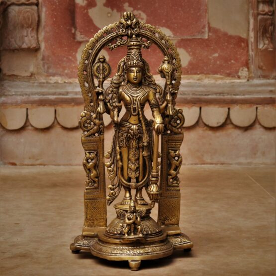 Vishnu Brass Statue