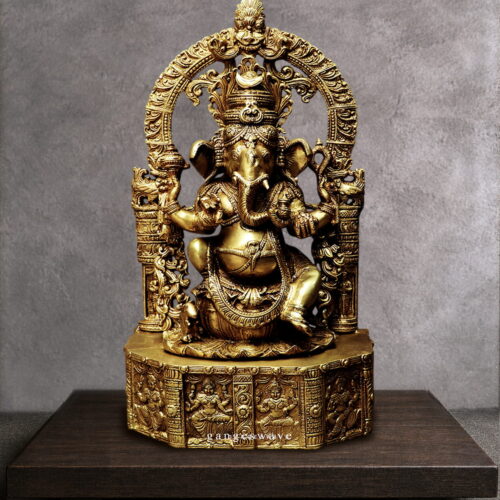 CHOLA INSPIRED GANESH STATUE- 20 inches