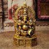 artistic brass ganesh statue