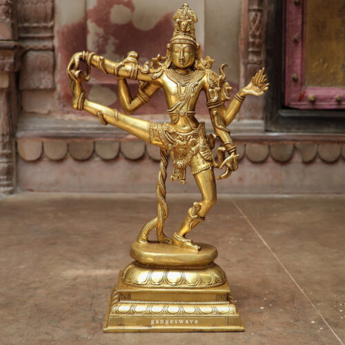 nataraja brass statue