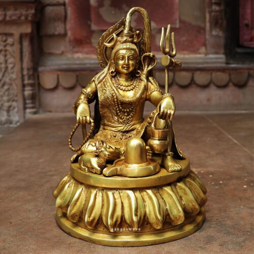 Shiva Brass Statue