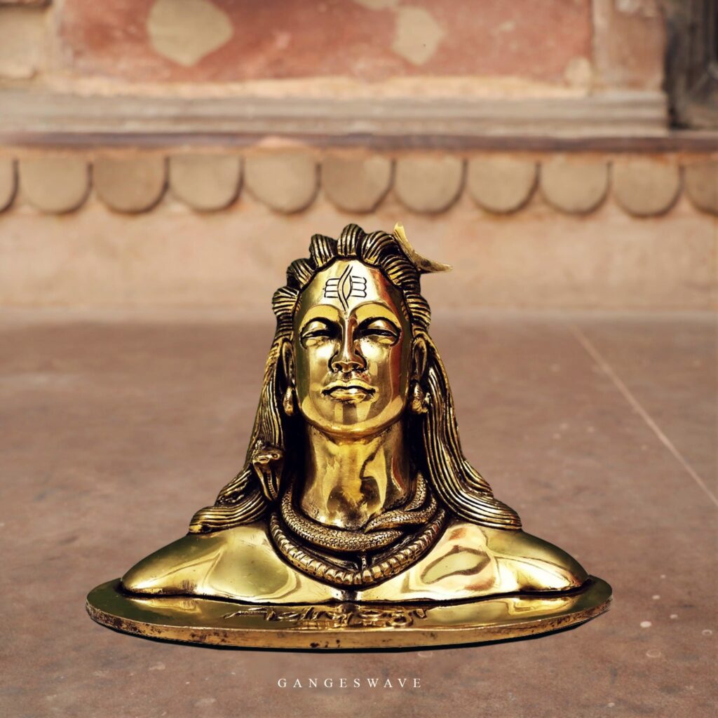 Adi yogi lord shiva statue Buy exclusive brass statues, collectibles and decor