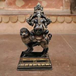 Black_Heramba_Ganesh_Brass_Statue