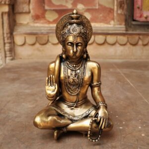sitting_brass_hanuman
