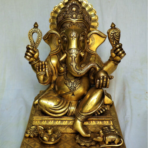 Sitting_Brass_Ganesha_Statue