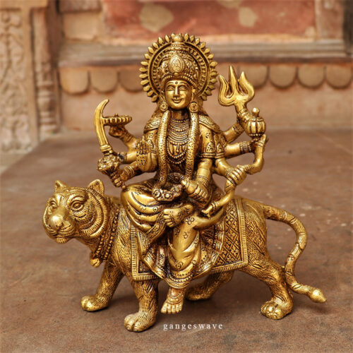 sherawali_brass_statue