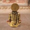 Meditative Brass Hanuman