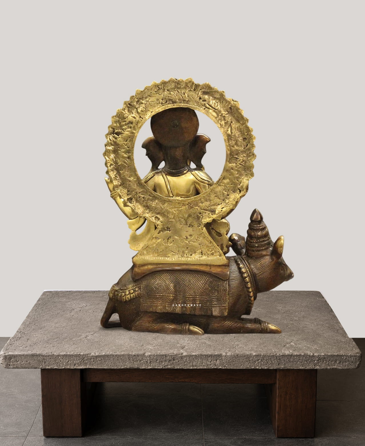 Ganesha Statue Sitting on Vahana Mushak - Image 2