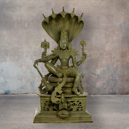 antique_finish_vishnu_on_sesh_Naag