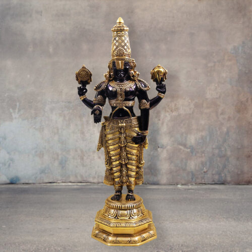 Lord_Tirupati_Brass_Statue
