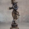 Big Krishna Brass Statue