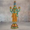 Exquisite Vishnu Brass Statue