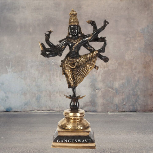 Chola dancing nataraja brass statue