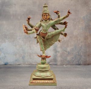 Vintage finish chola nataraj statue