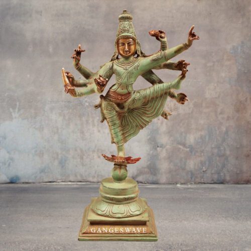 Vintage finish chola nataraj statue