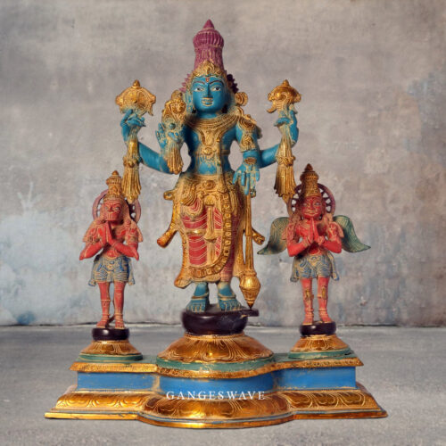 Vishnu with Garuda
