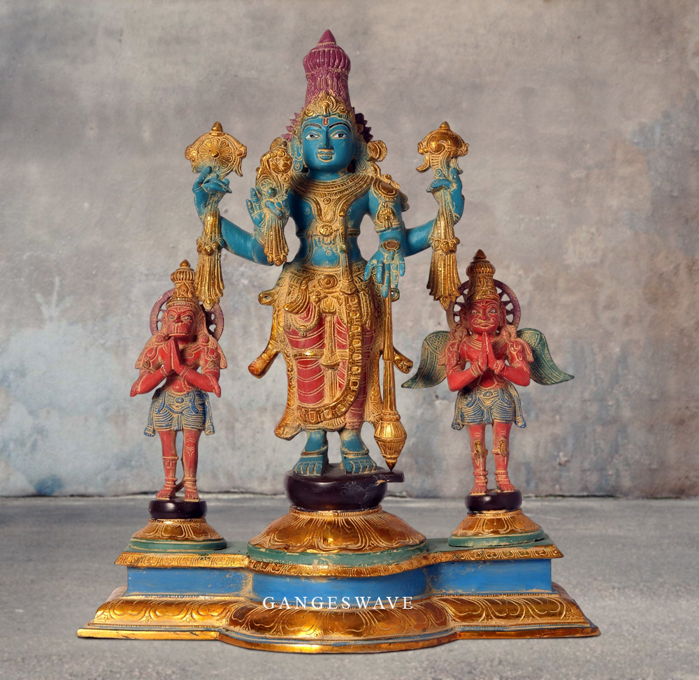 Vishnu with Garuda