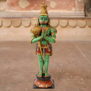 21 inch brass hanuman statue