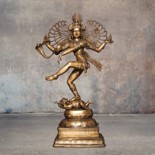 Dancing Shiva as Nataraja Brass Statue