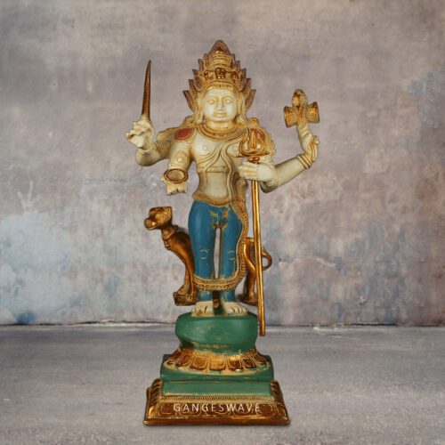 Multi_Coloured_Kaal_Vairabh_Statue