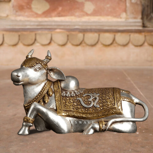 Nanadi Brass Statue the sacred bull